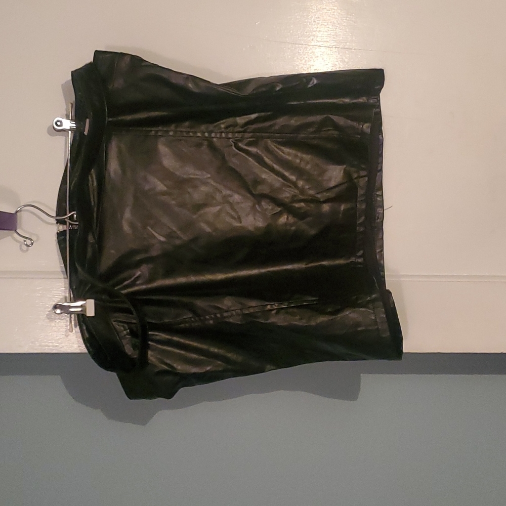 Pleather skirt